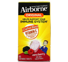 AirBorne, Original Immune Support Supplement, Very Berry, 96 Chewable Tablets