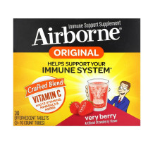 AirBorne, Immune Support Supplement, Very Berry, 3 Tubes, 10 Effervescent Tablets Each