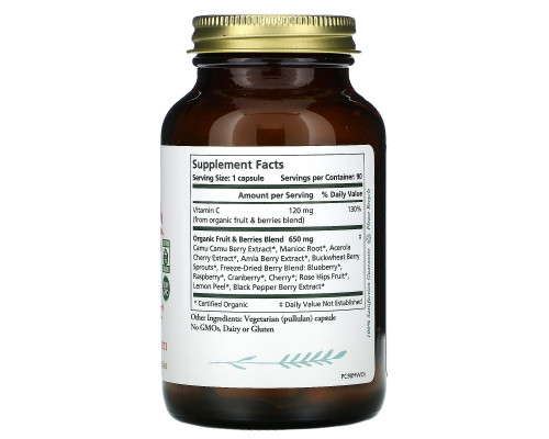 Pure Synergy Чистая энергия витамина C 90 вегетарианских капсул Pure Synergy Чистая энергия витамина C 90 вегетарианских капсул