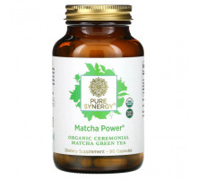 Зеленый кофе и гуарана Pure Synergy, Matcha Power, 90 капсул