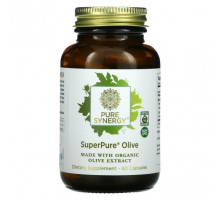 Зелень и зеленые овощи Pure Synergy, SuperPure Olive, 60 капсул