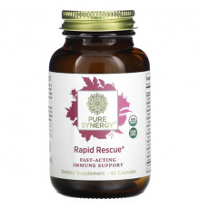 БАДы для укрепления иммунитета Pure Synergy, Rapid Rescue, 42 капсулы