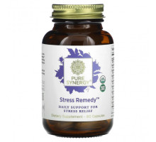 Растительные экстракты и настойки Pure Synergy, Средство от стресса, 60 капсул