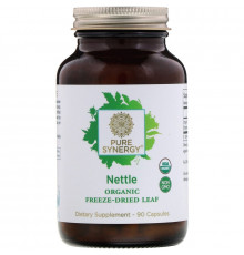 Pure Synergy, Nettle, Organic Freeze-Dried Leaf, 90 Capsules