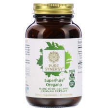 Pure Synergy, SuperPure Oregano, 60 Capsules