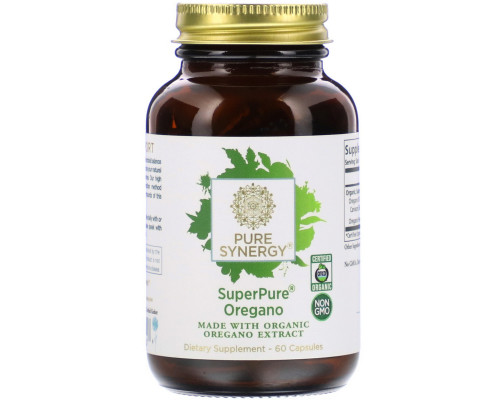 Pure Synergy, SuperPure Oregano, 60 Capsules Pure Synergy, SuperPure Oregano, 60 Capsules