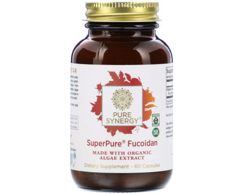 Pure Synergy, SuperPure Fucoidan, 60 Capsules Pure Synergy, SuperPure Fucoidan, 60 Capsules