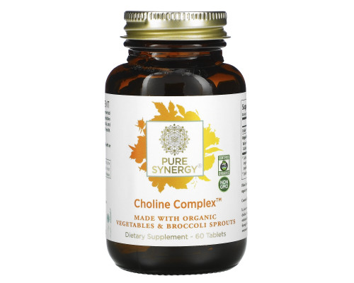Pure Synergy, Choline Complex, 60 Tablets Pure Synergy, Choline Complex, 60 Tablets