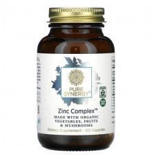 Цинк Pure Synergy, Zinc Complex, 60 капсул
