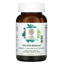 Женское здоровье Pure Synergy, Vita-Min-Balance для женщин, 60 таблеток