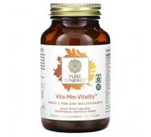 Мужское здоровье Pure Synergy, Vita-Min-Vitality для мужчин, 60 таблеток