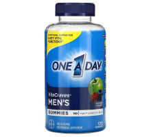 One-A-Day, Men's VitaCraves, Multivitamin/Multimineral Supplement, 170 Gummies