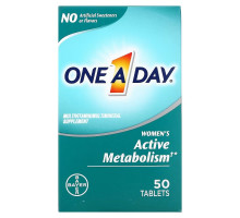 One-A-Day, Women's Active Metabolism, Multivitamin/ Multimineral Supplement, 50 Tablets
