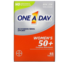 One-A-Day, Women’s 50+ Complete Multivitamin, 65 Tablets
