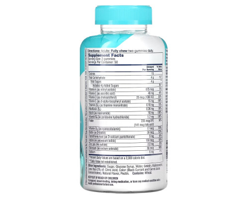 One-A-Day, Multi + Brain Support, 100 Gummies