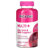 One-A-Day, Multi + Hair, Skin & Nails Support, 120 Gummies