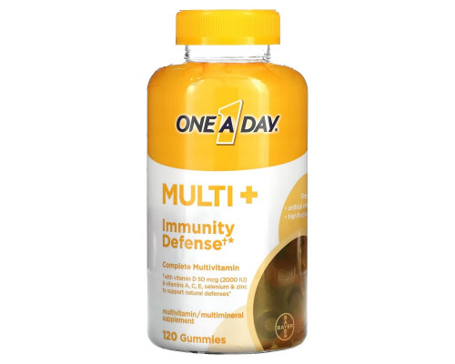 One-A-Day, Multi+ Immunity Defense, 120 Gummies One-A-Day, Multi+ Immunity Defense, 120 Gummies