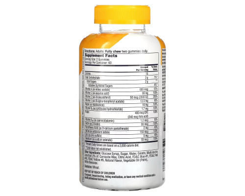 One-A-Day, Multi+ Immunity Defense, 120 Gummies One-A-Day, Multi+ Immunity Defense, 120 Gummies