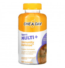 One-A-Day, Teens Multi + Immunity Defense, 120 жевательных таблеток