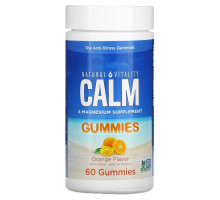 Natural Vitality, CALM, The Anti-Stress Gummies, Orange, 60 Gummies
