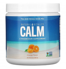 Natural Vitality, CALM, The Anti-Stress Drink Mix, Orange, 8 oz (226 g)