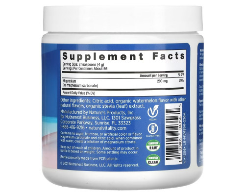 Natural Vitality, CALM, The Anti-Stress Drink Mix, Watermelon, 8 oz (226 g) Natural Vitality, CALM, The Anti-Stress Drink Mix, Watermelon, 8 oz (226 g)