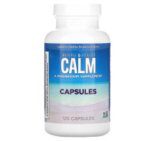Natural Vitality, CALM, магний, 120 капсул