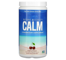 Natural Vitality Natural Calm Анти-стрессовый напиток со вкусом Черешни 16 унции (453 г)