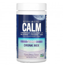 Natural Vitality, CALM, Drink Mix, Sleep, Mixed Berry, 6 oz (170 g)