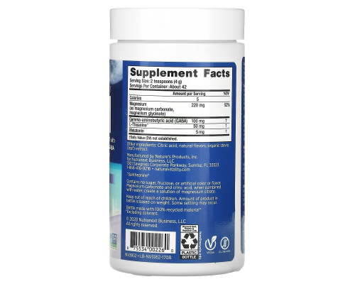 Natural Vitality, CALM, Drink Mix, Sleep, Mixed Berry, 6 oz (170 g) Natural Vitality, CALM, Drink Mix, Sleep, Mixed Berry, 6 oz (170 g)