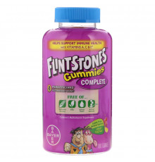 Flintstones, Жевательные конфеты Complete, мультивитамин для детей, 180 конфет
