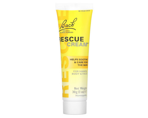 Bach, Original Flower Remedies, Rescue Cream, 1 oz (30 g) Bach, Original Flower Remedies, Rescue Cream, 1 oz (30 g)