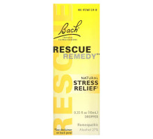 Bach, Original Flower Remedies, Rescue Remedy, Natural Stress Relief, 0.35 fl oz (10 ml)