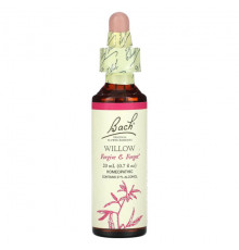 Растительные экстракты и настойки Bach, Original Flower Remedies, ива, 20 мл (0,7 жидк. Унции)