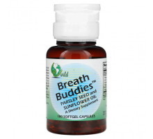 Растительные экстракты и настойки World Organic, Breath Buddies, 180 капсул