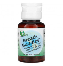 Растительные экстракты и настойки World Organic, Breath Buddies, 180 капсул