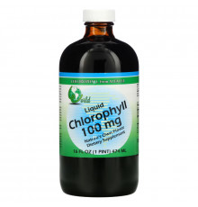 World Organic Liquid Chlorophyll 100 mg 16 fl oz (474 ml)