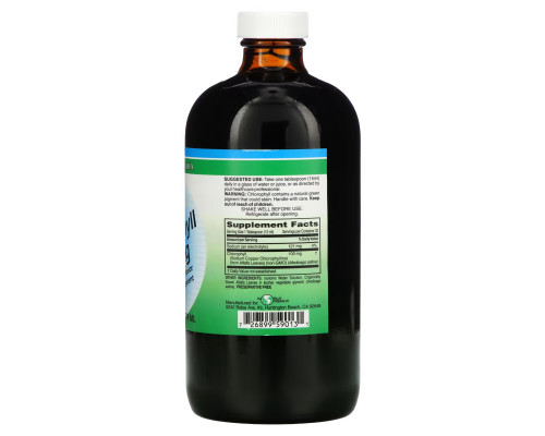 World Organic Liquid Chlorophyll 100 mg 16 fl oz (474 ml) World Organic Liquid Chlorophyll 100 mg 16 fl oz (474 ml)
