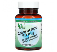 Хлорофилл World Organic, Chlorocaps, 50 мг, 90 капсул