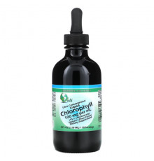 Хлорофилл World Organic, ультраконцентрированный жидкий хлорофилл, 100 мг, 118 мл (4 жидк. унции)