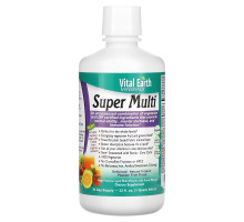 Vital Earth Minerals Super Multi со вкусом натуральной маракуйи 32 жидкие унции (946 мл)