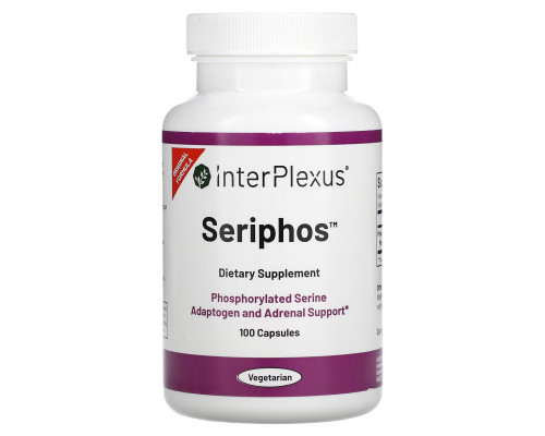 InterPlexus Inc. Серифос Фосфорилированный Серин 100 капсул InterPlexus Inc. Серифос Фосфорилированный Серин 100 капсул