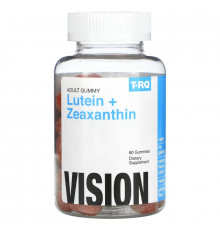 T-RQ, Lutein + Zeaxanthin, Adult Gummy, Mango, 60 Gummies