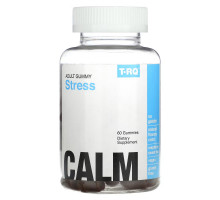 T-RQ, Adult Gummy, Stress, Raspberry Sweet Tea, 60 Gummies
