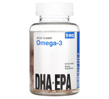 T.RQ Omega-3 DHA + EPA Lemon Orange Strawberry 60 Gummies