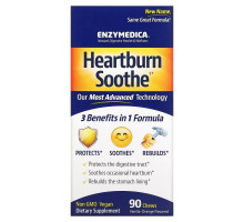 Enzymedica, Heartburn Relief, Vanilla-Orange Flavored, 90 Relief Chews