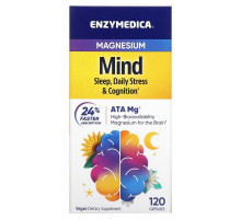 Enzymedica, Magnesium, Mind, 120 Capsules
