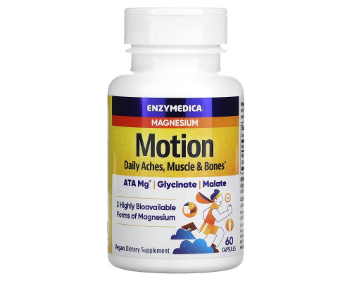 Enzymedica, Magnesium, Motion, 60 Capsules Enzymedica, Magnesium, Motion, 60 Capsules