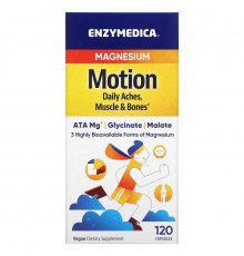 Enzymedica, Magnesium, Motion, 120 Capsules