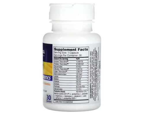 Enzymedica, Digest + Probiotics, 30 Capsules Enzymedica, Digest + Probiotics, 30 Capsules